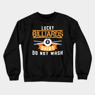 Lucky Billiards 8 Ball 8 Pool Crewneck Sweatshirt